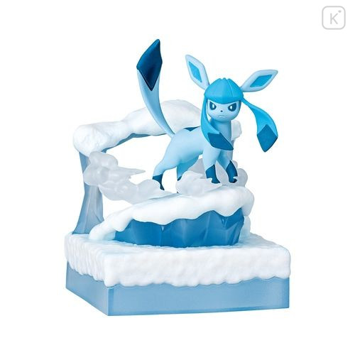 Japan Pokemon World Miniature Figure Full Set - Frozen Snowfield - 7