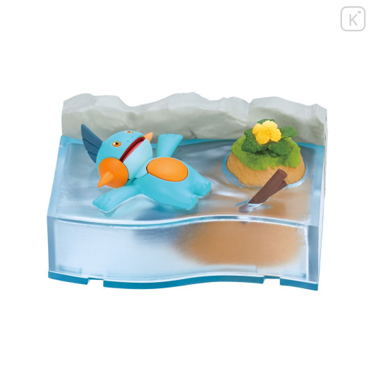 Japan Pokemon Leisure Time Miniature Figure Full Set - Taking a Break by the River - 3