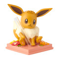 Japan Pokemon Single Flower Vase Figure - Eevee : Poppy Flower - 1