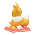 Japan Pokemon Single Flower Vase Figure - Eevee : Poppy Flower - 4