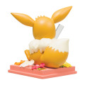 Japan Pokemon Single Flower Vase Figure - Eevee : Poppy Flower - 5