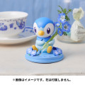 Japan Pokemon Single Flower Vase Figure - Piplup / Baby Blue Eyes - 8