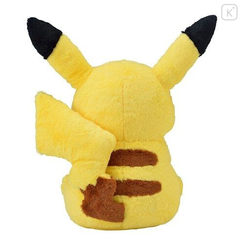 Japan Pokemon Big Fluffy Plush - Pikachu - 2