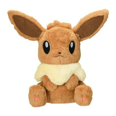 Japan Pokemon Big Fluffy Plush - Eevee