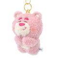 Japan Disney Store Fluffy Plush Keychain - Lotso / Hoccho Blessed - 2