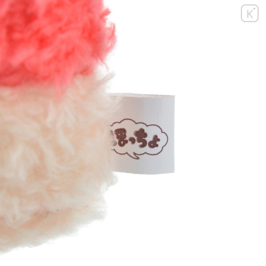 Japan Disney Store Fluffy Plush Keychain - Pooh / Hoccho Blessed - 5