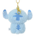Japan Disney Store Fluffy Plush Keychain - Stitch / Hoccho Blessed - 4