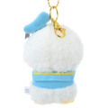 Japan Disney Store Fluffy Plush Keychain - Donald Duck / Hoccho Blessed - 4