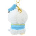 Japan Disney Store Fluffy Plush Keychain - Donald Duck : Hoccho Blessed - 4