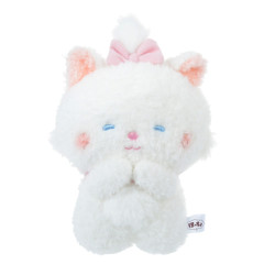 Japan Disney Store Fluffy Plush (S) - Marie Cat / Hoccho Blessed