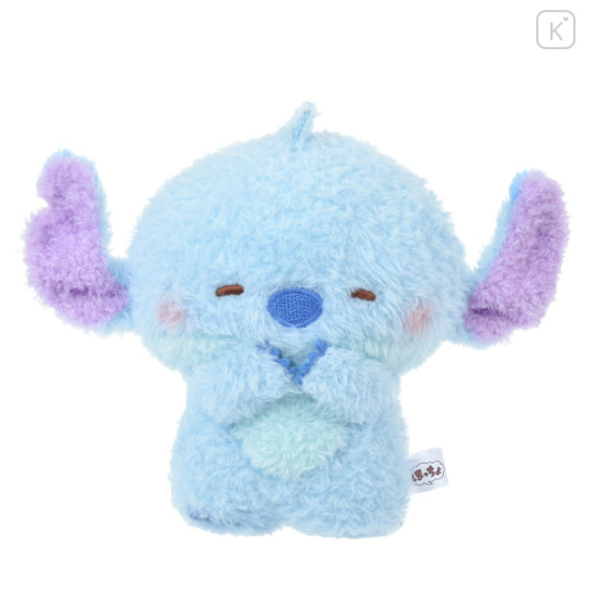 Japan Disney Store Fluffy Plush (S) - Stitch / Hoccho Blessed - 1