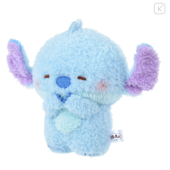 Japan Disney Store Fluffy Plush (S) - Stitch / Hoccho Blessed - 2