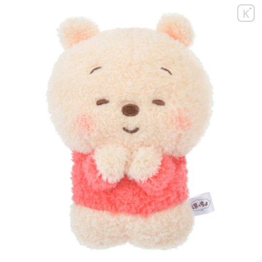 Japan Disney Store Fluffy Plush (S) - Pooh / Hoccho Blessed - 1