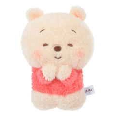 Japan Disney Store Fluffy Plush (S) - Pooh / Hoccho Blessed