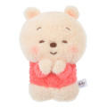 Japan Disney Store Fluffy Plush (S) - Pooh / Hoccho Blessed - 1