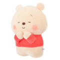 Japan Disney Store Fluffy Plush (M) - Pooh : Hoccho Blessed - 2