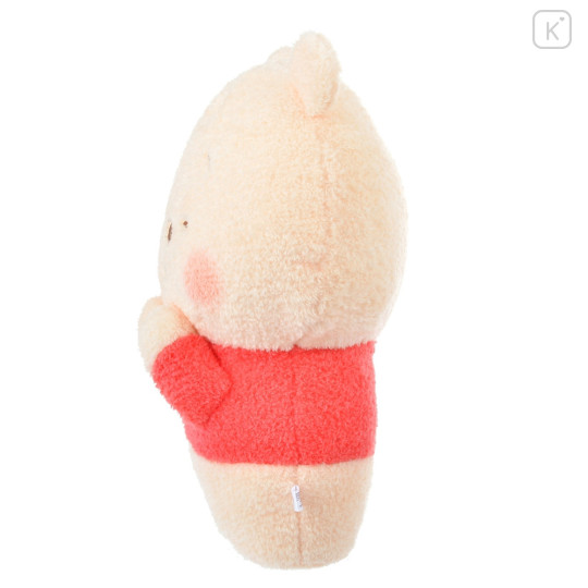 Japan Disney Store Fluffy Plush (M) - Pooh : Hoccho Blessed - 3