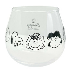 Japan Peanuts Swaying Glass Tumbler - Snoopy / Friends