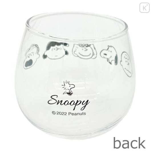 Japan Peanuts Swaying Glass Tumbler - Snoopy / Friends - 2