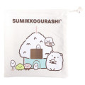 Japan San-X Tote Bag & Drawstring Bag Set - Sumikko Gurashi / Rice Ball - 2