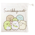 Japan San-X Tote Bag & Drawstring Bag Set - Sumikko Gurashi / Flower Garden - 2