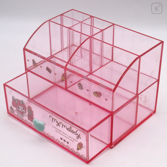 Japan Sanrio Clear Free Stand - My Melody / Cosmetic - 3