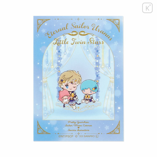 Japan Sanrio × Sailor Moon Cosmos Sticker - Sailor Uranus × Little Twin Stars - 2