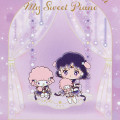Japan Sanrio × Sailor Moon Cosmos Sticker - Sailor Saturn × My Sweet Piano - 3
