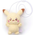 Japan Pokemon Plush Fluffy Pochette - Pikachu : Pokepeace - 1
