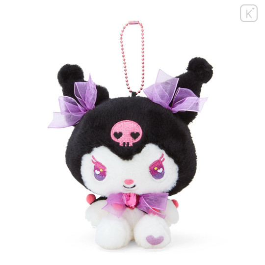 Japan Sanrio Mascot Holder - Kuromi / Twinprism Black - 1