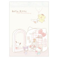 Japan Sanrio Mini Notepad - Room Party / Hello Kitty 50th Anniversary - 1