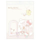 Japan Sanrio Mini Notepad - Room Party / Hello Kitty 50th Anniversary