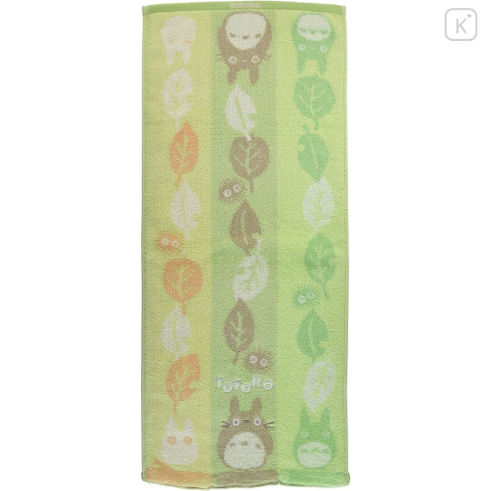 Japan Ghibli Embroidery Face Towel - My Neighbor Totoro : Leave - 3