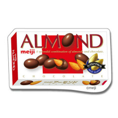 Japan Vinyl Deco Sticker - Meiji Almond Chocolate