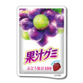 Japan Vinyl Deco Sticker - Meiji Fruit Juice Gummy / Grape - 1