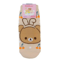 Japan San-X Face Socks - Chairoikoguma / Baby Rabbit