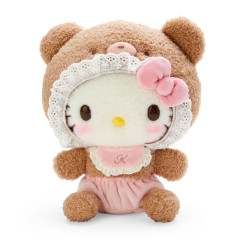 Japan Sanrio Original Plush Toy - Hello Kitty / Latte Bear Baby