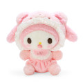 Japan Sanrio Original Plush Toy - My Melody / Latte Bear Baby - 1