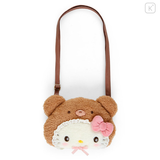 Japan Sanrio Original 2way Shoulder Bag - Hello Kitty : Latte Bear Baby - 1