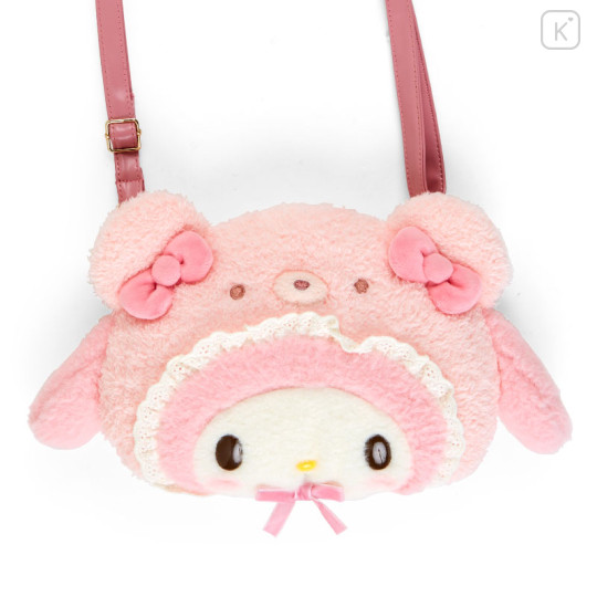 Japan Sanrio Original 2way Shoulder Bag - My Melody : Latte Bear Baby - 2