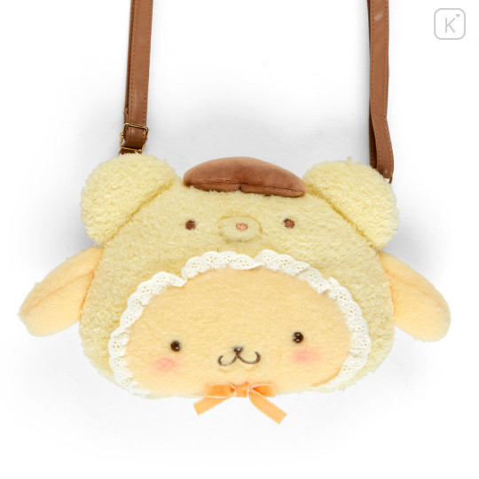 Japan Sanrio Original 2way Shoulder Bag - Pompompurin / Latte Bear Baby - 2