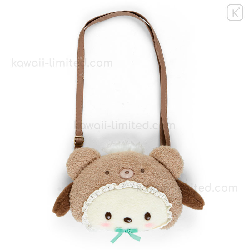 Japan Sanrio Original 2way Shoulder Bag - Pochacco / Latte Bear Baby