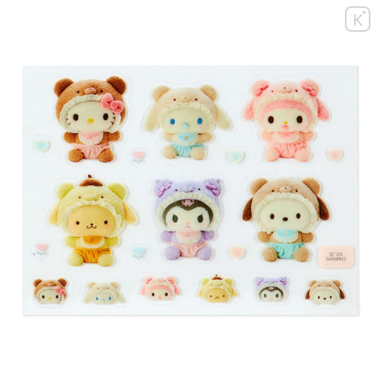 Japan Sanrio Original Sticker Sheet - Latte Bear Baby - 2