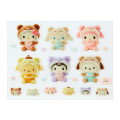 Japan Sanrio Original Sticker Sheet - Latte Bear Baby - 2