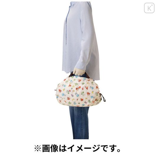 Japan Pokemon Shupatto Eco Bag (S) - Nyaoha & Hogeta & Kwass - 4