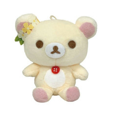Japan San-X Play Charm Phone Holder - Korilakkuma : Flower
