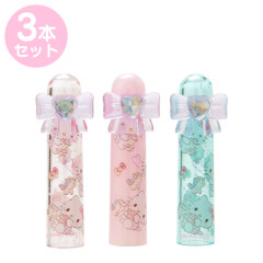 Japan Sanrio Original Pencil Cap 3pcs Set - Hello Kitty / Sparkling Stone