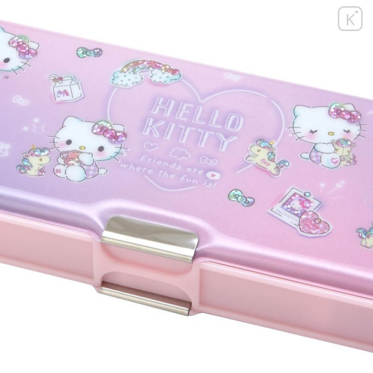 Japan Sanrio Original Double-sided Pencil Case - Hello Kitty - 6
