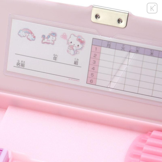 Japan Sanrio Original Double-sided Pencil Case - Hello Kitty - 7