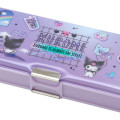 Japan Sanrio Original Double-sided Pencil Case - Kuromi - 5